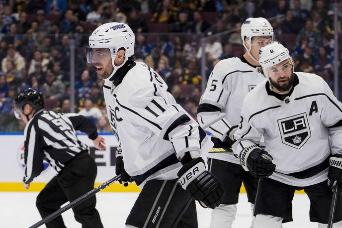 Anže Kopitar | Anže Kopitar je pomagal Kraljem do prepričljive zmage v Vancouvru z zadetkom in podajo. | Foto Reuters