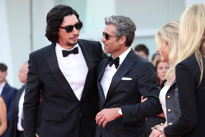 Adam Driver in Patrick Dempsey na beneški rdeči preprogi | Foto: Guliverimage