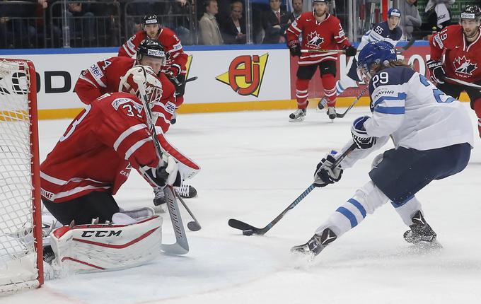 18-letni finski napadalec Patrik Laine je najkoristnejši igralec SP. | Foto: Reuters