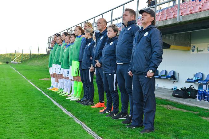 Borut Jarc je na prvem nastopu kot selektor izgubil proti Islandiji (0:2). | Foto: Mario Horvat/Sportida