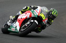 V Jerezu s prvega mesta Crutchlow, Marquez šele peti