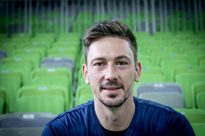 Dejan Vinčić | Eden od najizkušenejših odbojkarskih reprezentantov Dejan Vinčić bo z rojaki v petek v Stožicah začel svetovno prvenstvo, na katerem imajo Slovenci visoke cilje. | Foto Ana Kovač