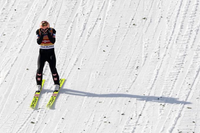 Stefan Kraft je po vodstvu v prvi seriji v finalu po skoku v zahtevnih razmerah zdrsnil na 24. | Foto: Guliverimage