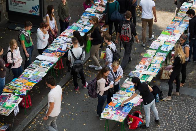 Na sejmu bodo letos zbirali v dobrodelne namene podarjene šolske potrebščine. | Foto: Škis zveza