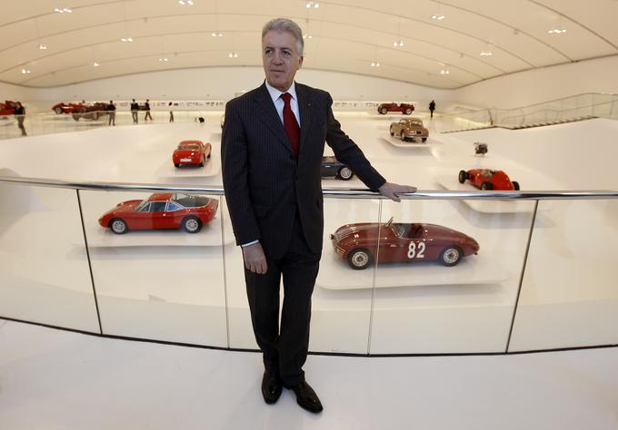 Piero Ferrari, mlajši od obeh in še edini živeči sin Enza Ferrarija | Foto: Reuters