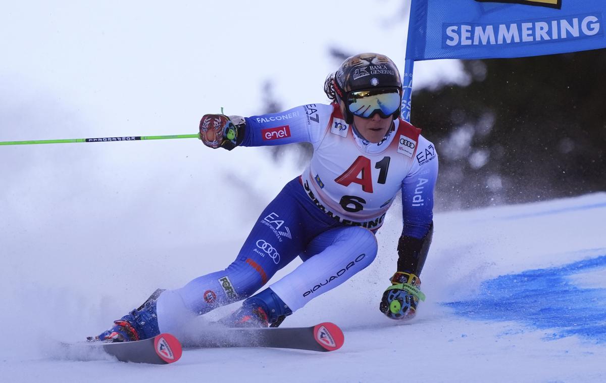 Federica Brignone | Federica Brignone je po prvi vožnji zadnjega veleslaloma sezone na drugem mestu. | Foto Guliverimage