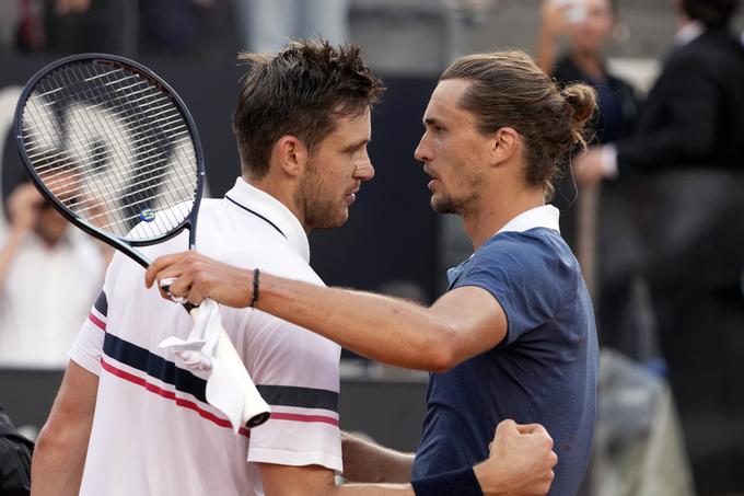 Osemindvajsetletni Jarry se je sedmič v karieri uvrstil v finale na turnirjih ATP, sedmič na pesku, a je bil finale v večnem mestu njegova največja partija v karieri, v kateri je neuspešno lovil svoj četrti naslov. | Foto: Guliverimage