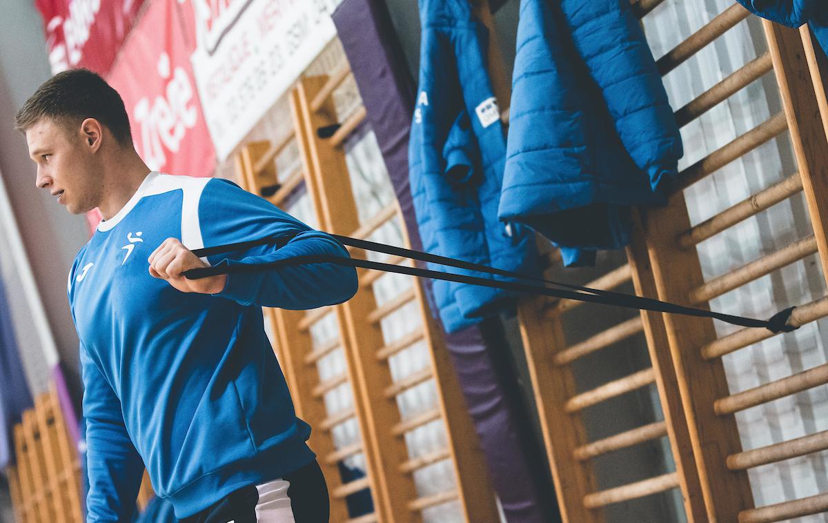 slovenska rokometna reprezentanca, trening, Kristjan Horžen | Rokometaš Kristjan Horžen | Foto Grega Valančič/Sportida