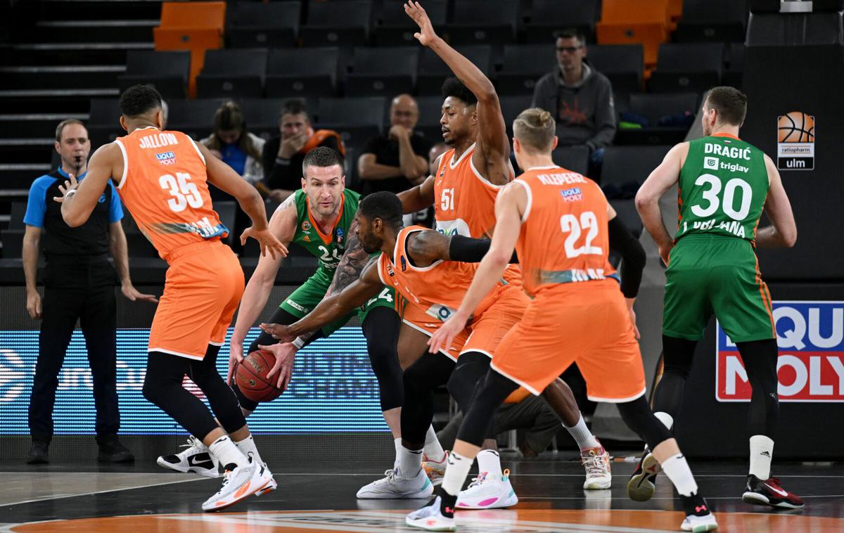 Ratiopharm Ulm : Cedevita Olimpija | Cedevita Olimpija je na gostovanju pri Ulmu izgubila s 85:97. | Foto Ratiopharm Ulm