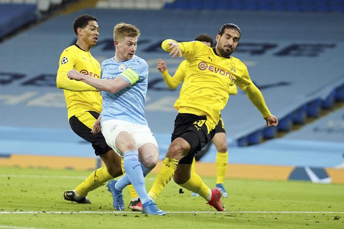 Kevin de Bruyne je Manchester City popeljal v vodstvo. | Foto: Guliverimage/Vladimir Fedorenko