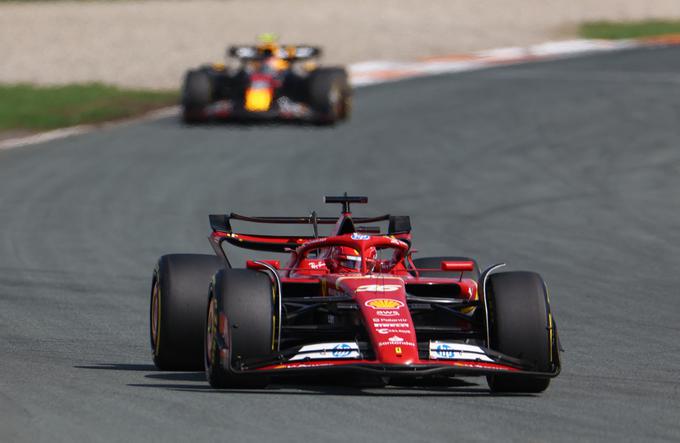 Charles Leclerc je redko zadovoljen s tretjim mestom, tokrat je sam priznal, da je. | Foto: Reuters