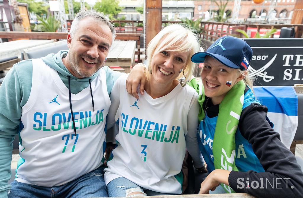 Slovenija navijači EuroBasket Berlin