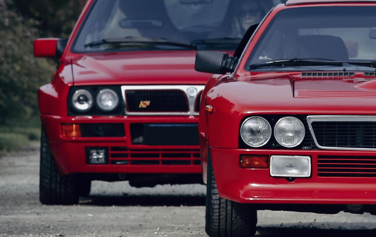 Lancia | Dve ikoni Lancie, ki pa sta stari že 40 let – lancia 037 rally in delta HF integrale.  | Foto Lancia