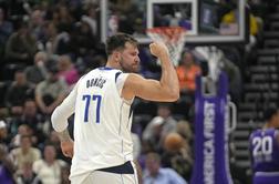 Dončić le še korak od skoka na lestvici, San Antonio na pomoč Dallasu