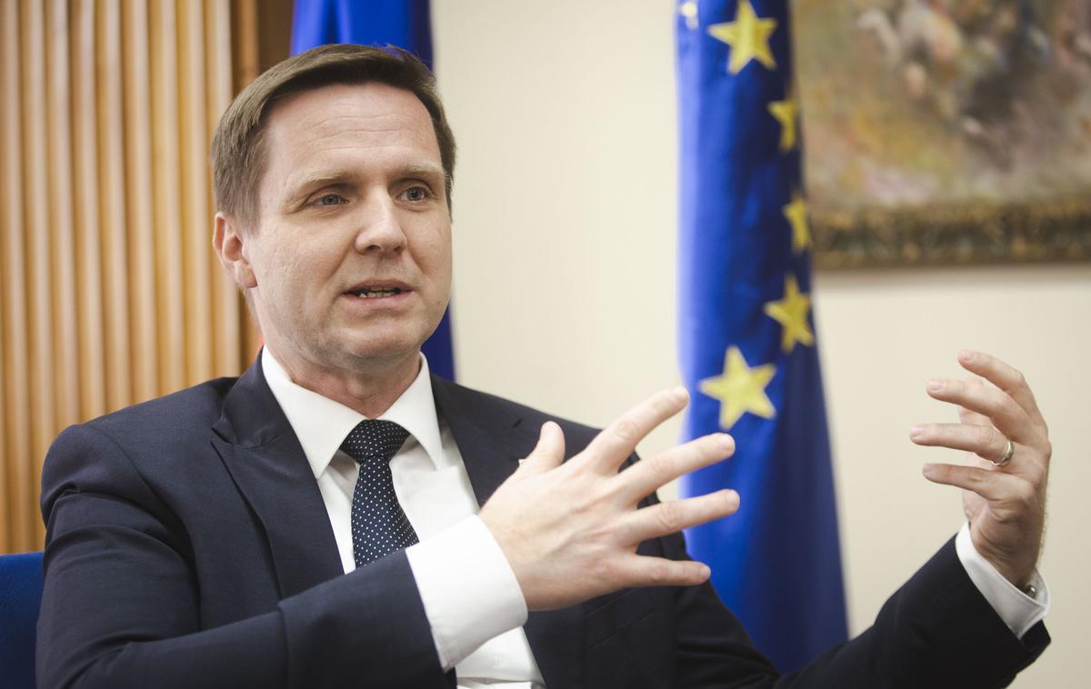 Intervju Igor Zorčič | Janševa koalicija je Zorčiča hotela razrešiti s položaja predsednika državnega zbora. | Foto Bojan Puhek