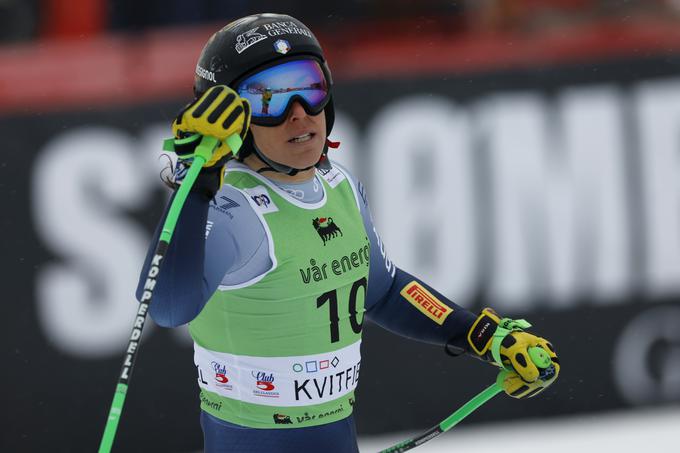 Federica Brignone je postavila daleč najboljši čas. | Foto: Guliverimage