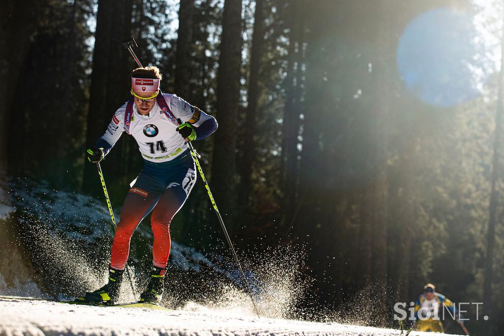 Pokljuka, 20 km, prvi dan