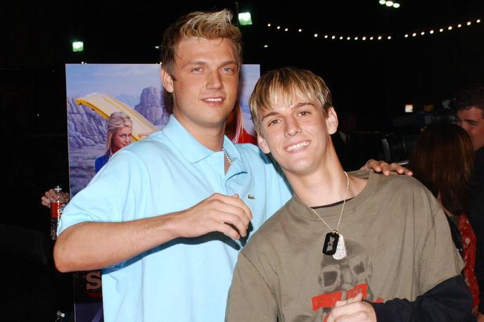 Nick in Aaron Carter | Nick in Aaron Carter leta 2004 | Foto Guliverimage/Imago Lifestyle