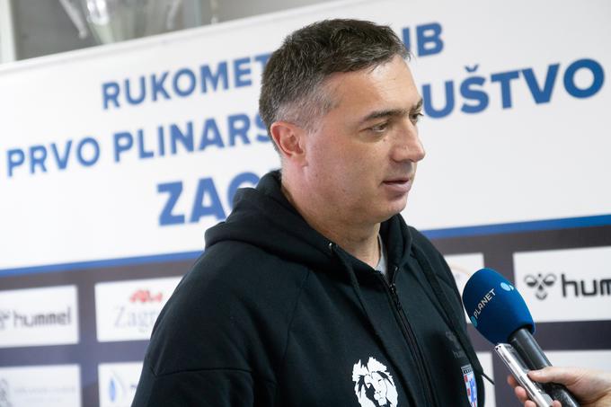 Ivandija je zagrebško ekipo prevzel oktobra. V ligi prvakov je zbral tri zmage (Vardar, Rhein-Neckar in kristianstad) in en neodločen rezultat (Meškov). | Foto: Martin Metelko/Sportida