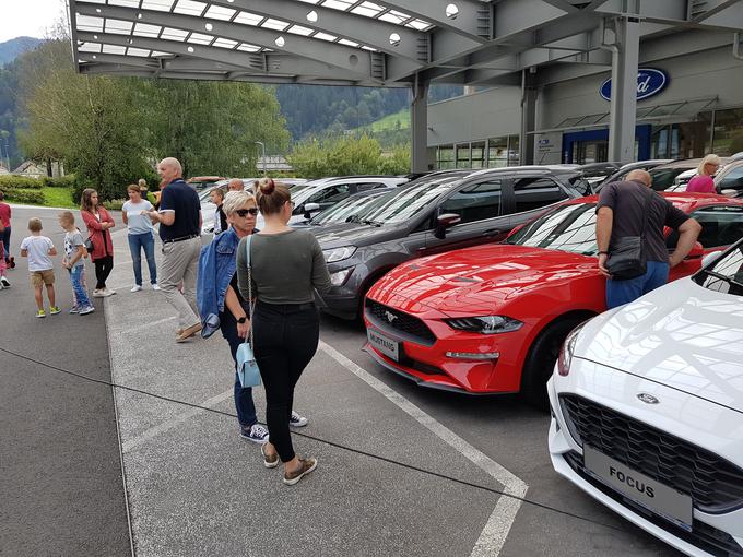 Fordovi dnevi so privabili številne obiskovalce, od katerih je bila približno tretjina takšnih, ki v salonu še niso bili. | Foto: Metka Prezelj