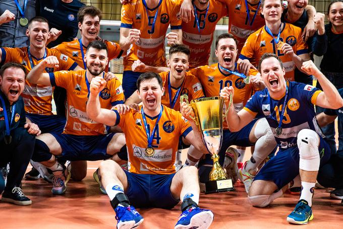 Z ACH Volley Ljubljana je v končani sezoni osvojil tri lovorike, izgubili so le na eni od 55 tekem. | Foto: Matic Klanšek Velej/Sportida