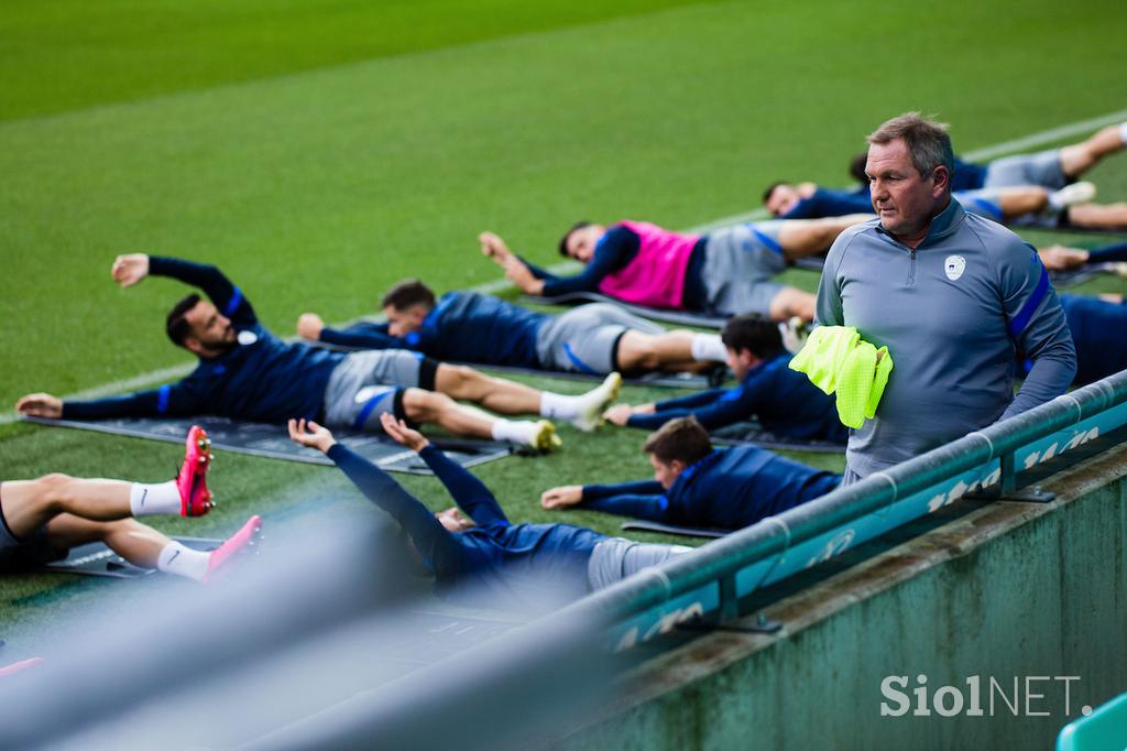 trening slovenske nogometne reprezentance