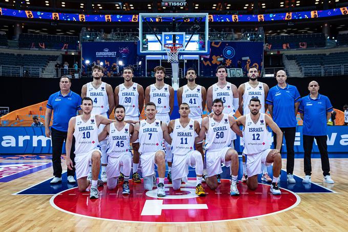 Izrael je na EuroBasketu zasedel 17. mesto. | Foto: FIBA