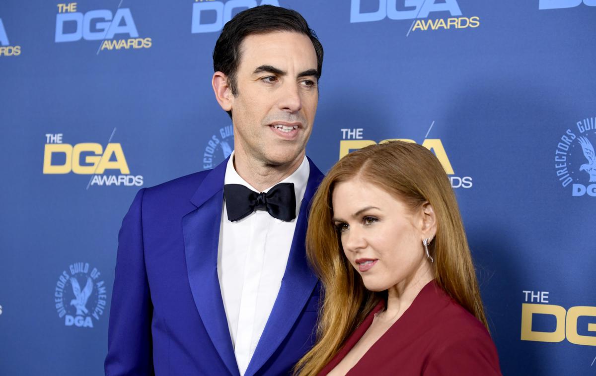 Sacha Baron Cohen Isla Fisher | Sacha Baron Cohen in Isla Fisher sta poročena od leta 2010. | Foto Getty Images