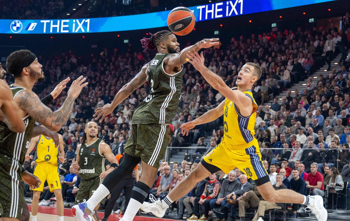 Žiga Samar Alba Berlin Bayern München | Žiga Samar se je po poškodbi vrnil na parket. | Foto Guliverimage