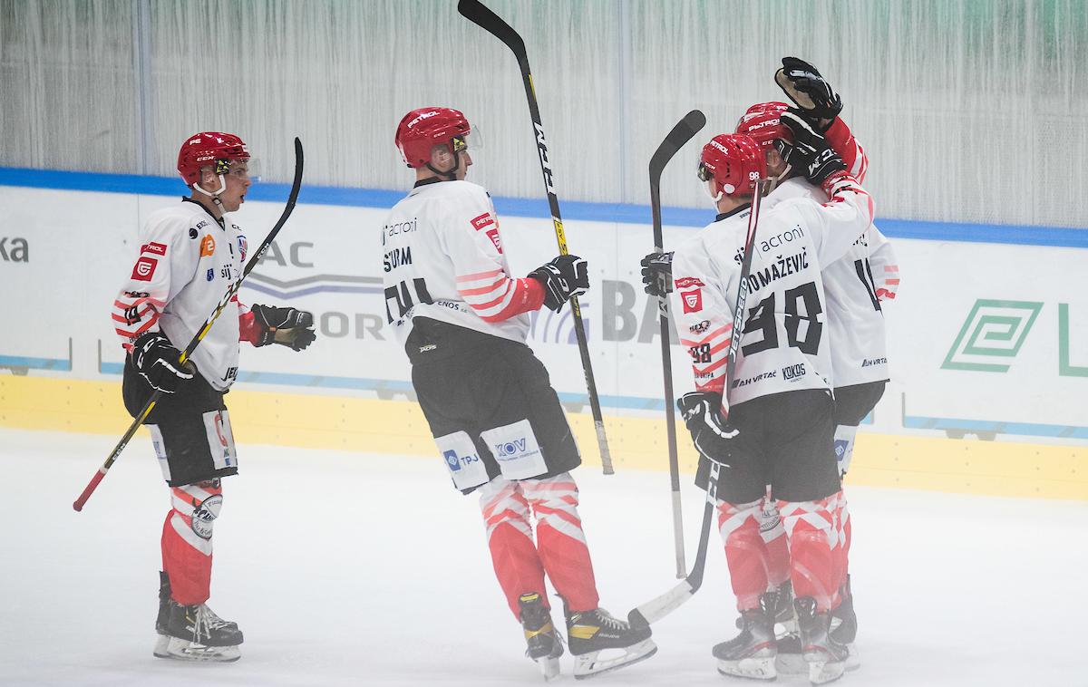 HDD Jesenice | Hokejisti HDD Sij Acroni Jesenice so iz Kranja odpeljali zmago z 2:0. | Foto Grega Valančič/Sportida