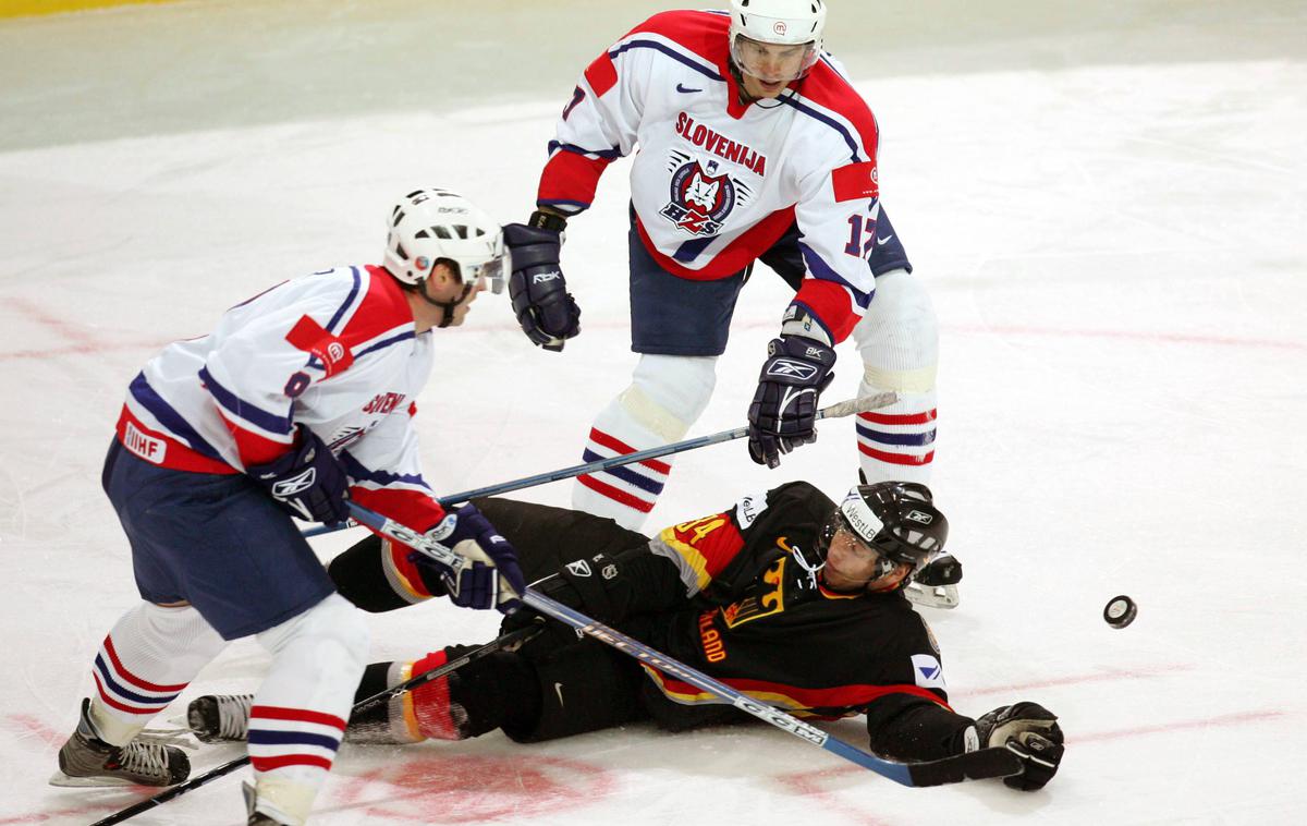 Slovenska hokejska reprezentanca, SP 2005, Innsbruck | Slovenski hokejisti so si obstanek med elito nazadnje priborili na svetovnem prvenstvu v Avstriji zdaj že precej daljnjega leta 2005. | Foto Guliverimage