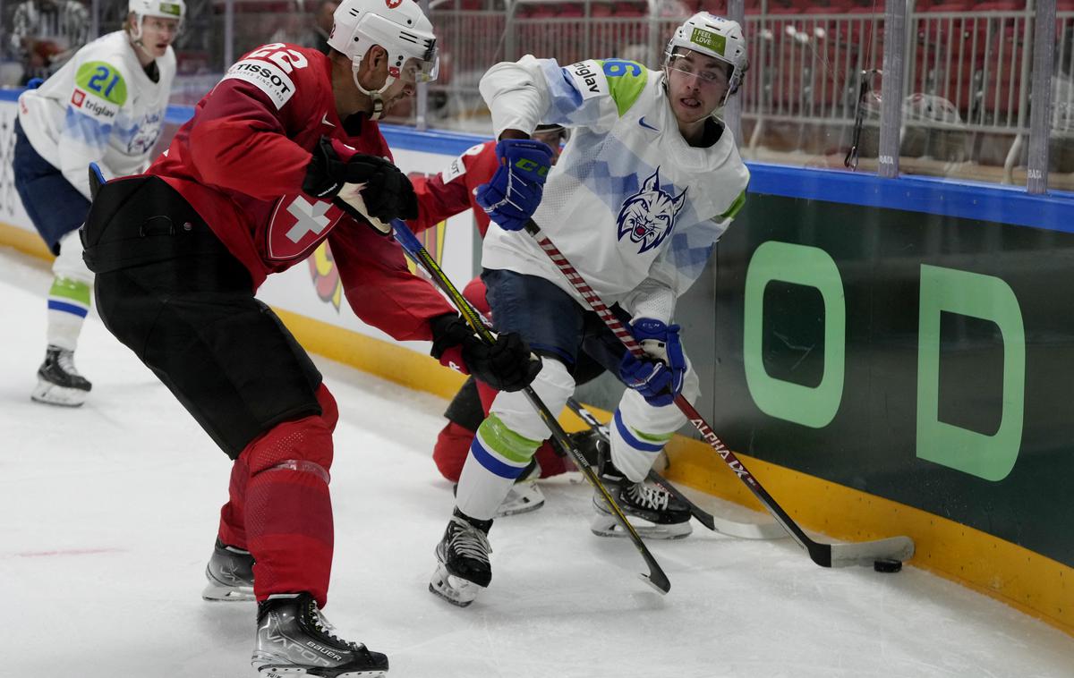 SP v hokeju 2023, slovenska hokejska reprezentanca : Švica | Slovenski hokejisti so na prvi tekmi svetovnega prvenstva Švicarjem priznali premoč z 0:7. | Foto Reuters