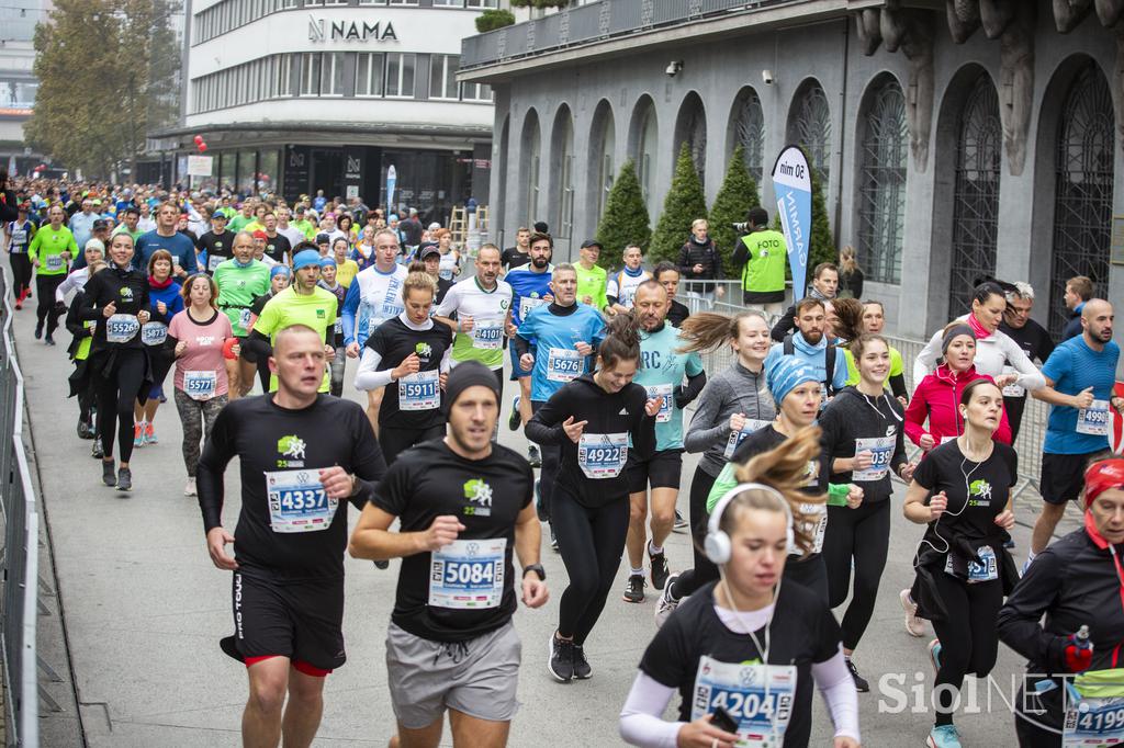 Maraton Ljubljana 2021. Poiščite se!