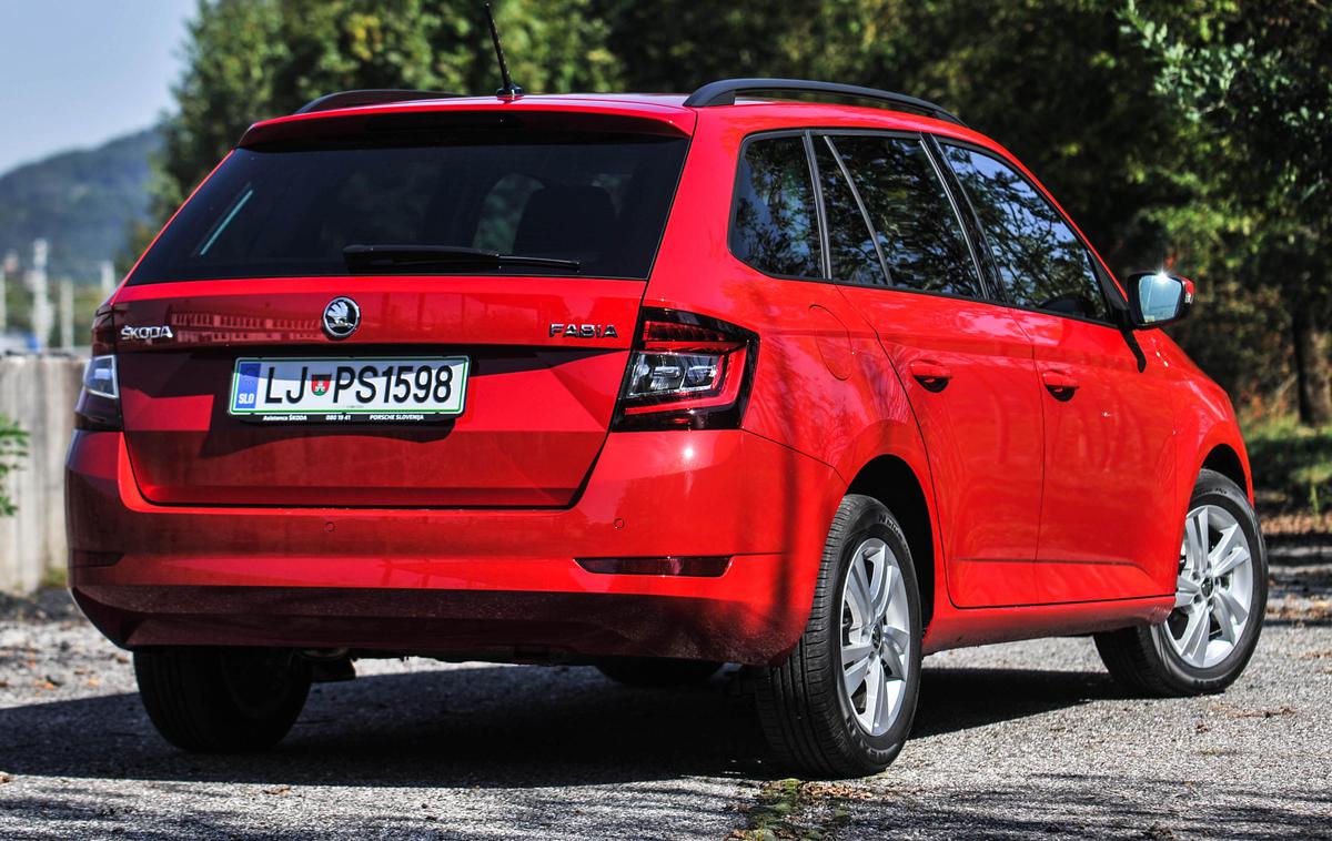 Škoda fabia combi | To je zdajšnja škoda fabia combi, ki je predstavljala tretjino prodaje celotne fabie.  | Foto Gašper Pirman