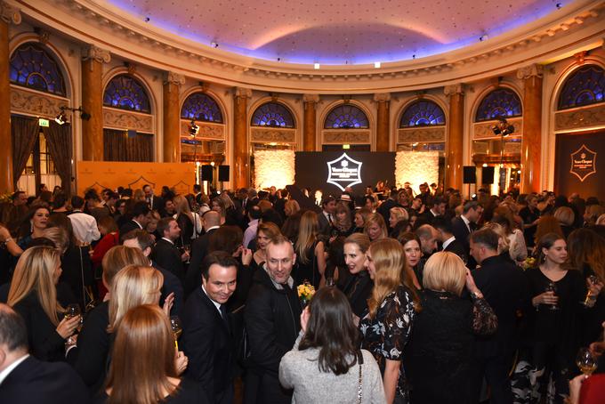 Podelitev nagrade je sinoči potekala v prestižnem zagrebškem hotelu Esplanade. | Foto: Veuve Clicquot Business Woman Award