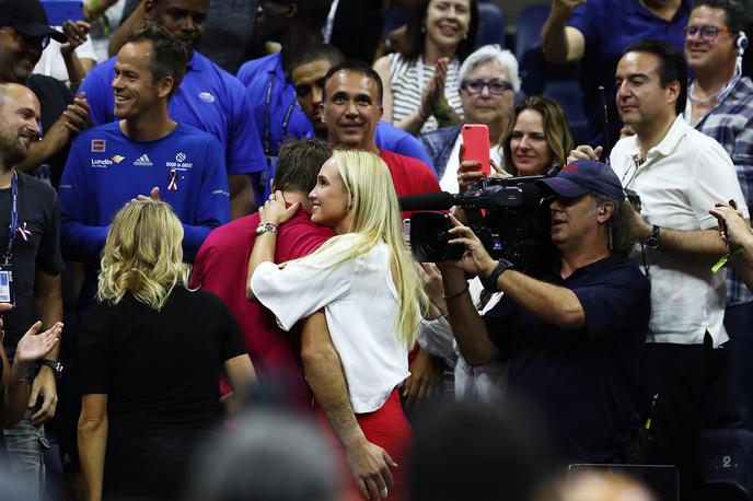 Donna Vekić in Stan Wawrinka | Foto Guliver/Getty Images