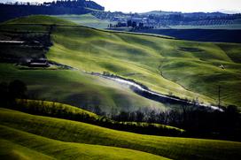 Strade Bianche pokrajina