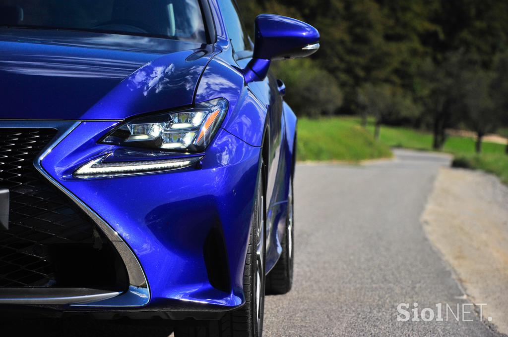 Lexus RC - fotogalerija testnega vozila