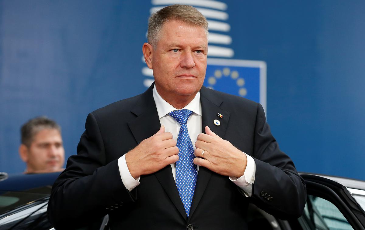 Klaus Iohannis | Kot kaže zadnja anketa romunske javnomnenjske agencije IMAS, Iohannis vodi daleč pred drugimi s 45,7-odsotno podporo.  | Foto Reuters