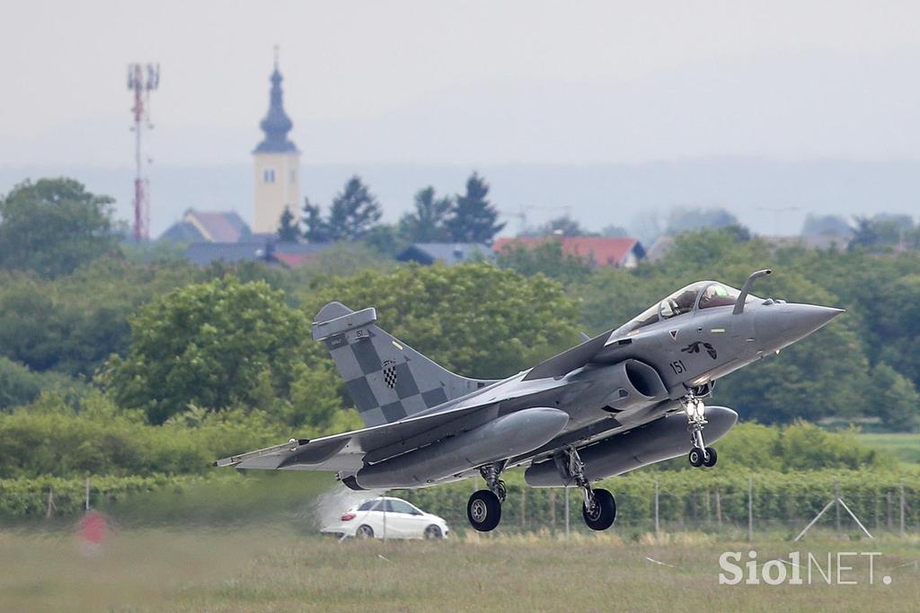 Hrvaška prejela šest bojnih letal rafale