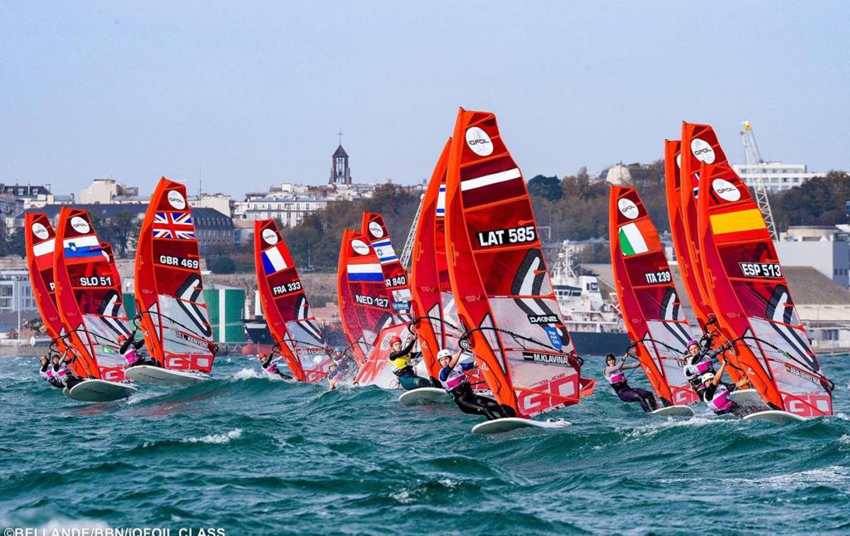 Lina Eržen, iQFoil | Foto Jadralna zveza Slovenije