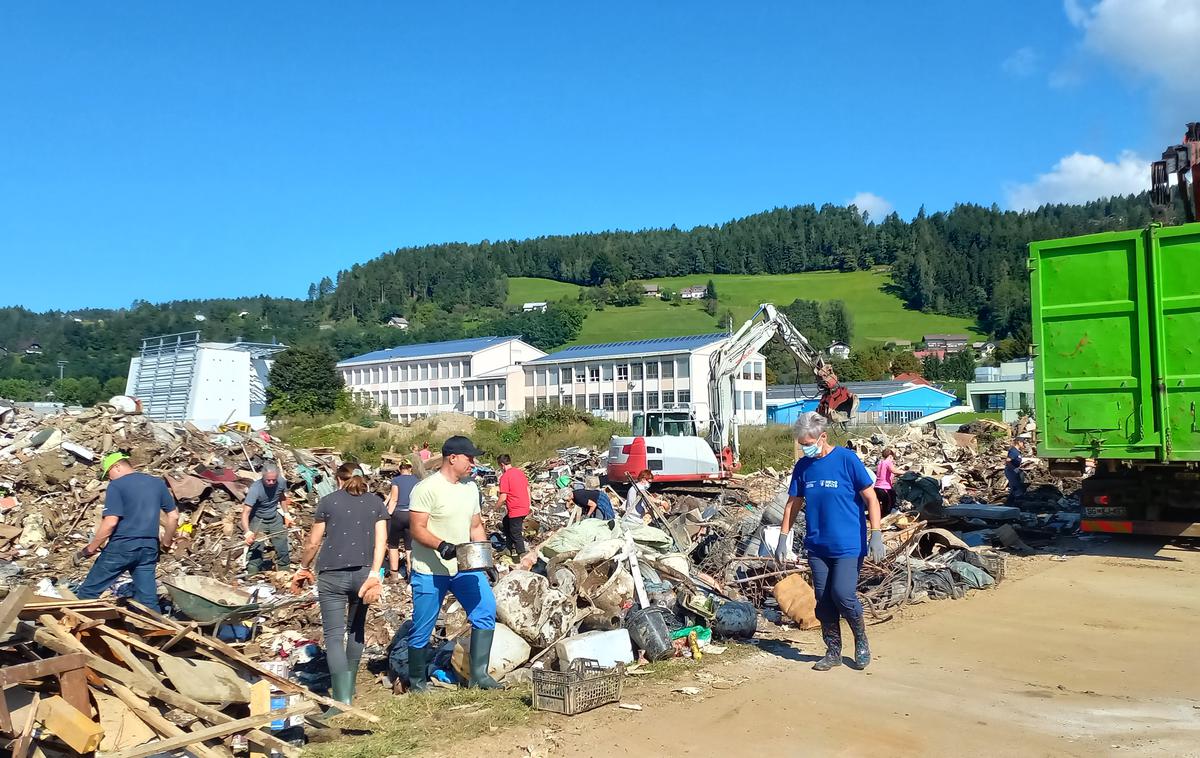 Poplave. Ujma. Karitas. | Predhodna ocena škode, ki jo občine sporočajo ministrstvu za naravne vire in prostor, bo podlaga za predplačilo.  | Foto Arhiv Karitas