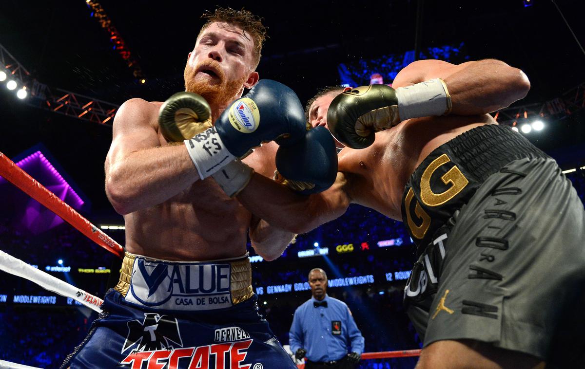 Saul Alvarez Genadij Golovkin | Foto Reuters