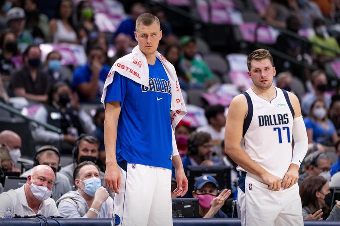 Kristaps Porzingis Luka Dončić | Foto: Reuters