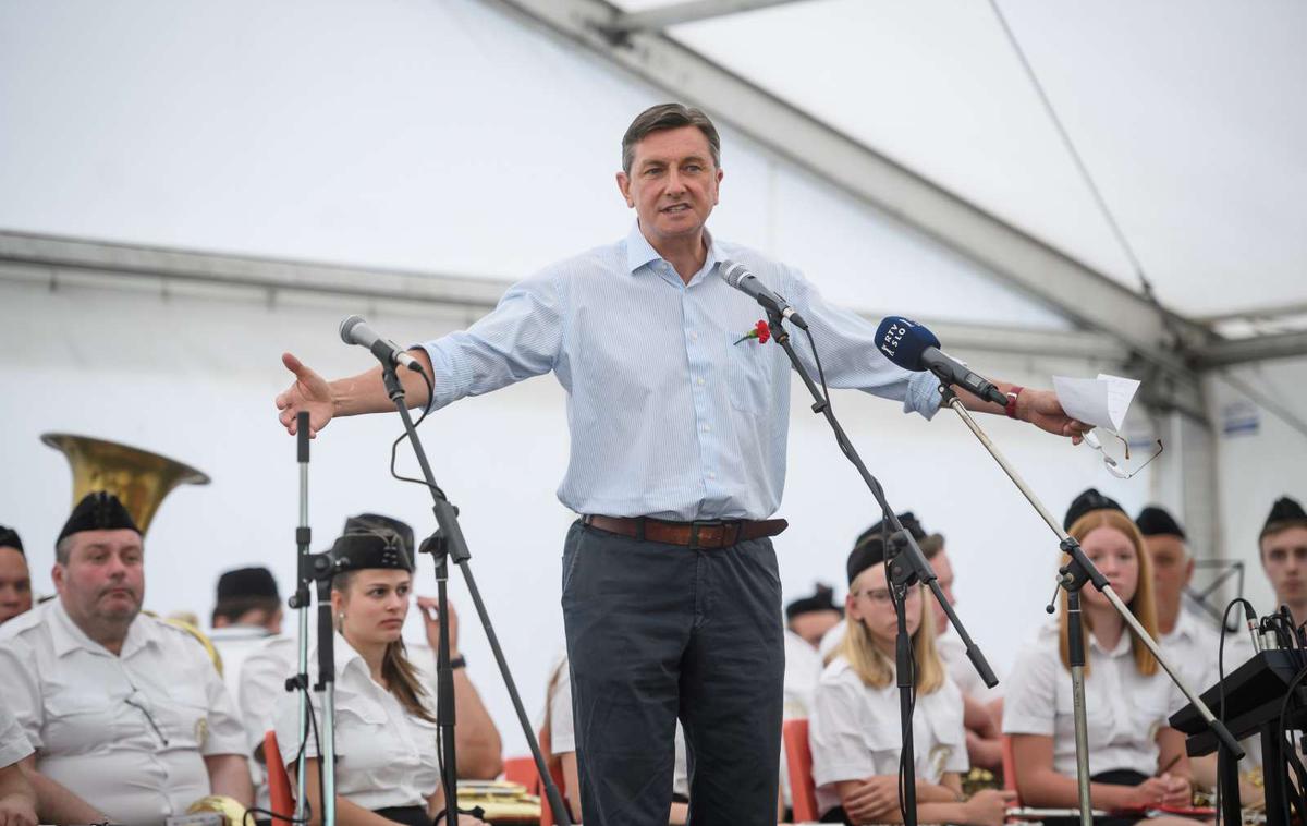 Borut Pahor Najevska lipa | Foto STA