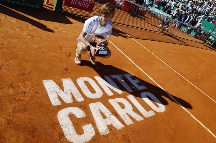 Andrej Rubljov | Andrej Rubljov je zmagovalec mastersa v Monte Carlu. | Foto Reuters