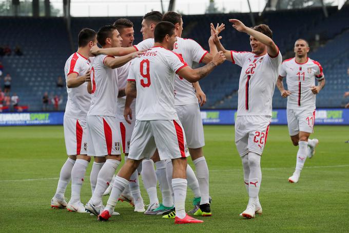 Srbi so se na SP 2018 znašli v močni skupini z Brazilijo, Kostariko in Švico. | Foto: Reuters