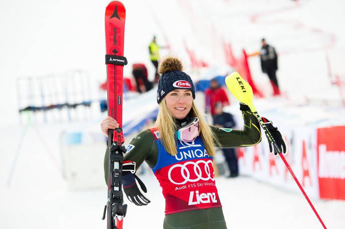 Mikaela Shiffrin | Mikaela Shiffrin se je vrnila po kar 300 dneh odsotnosti iz svetovnega pokala. | Foto Guliverimage