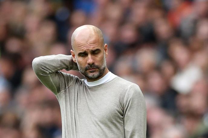 Josep Guardiola | Uefa je med drugim zasedbi karizmatičnega katalonskega trenerja Pepa Guardiole namenila še denarno kazen v višini 30 milijonov evrov. | Foto Reuters