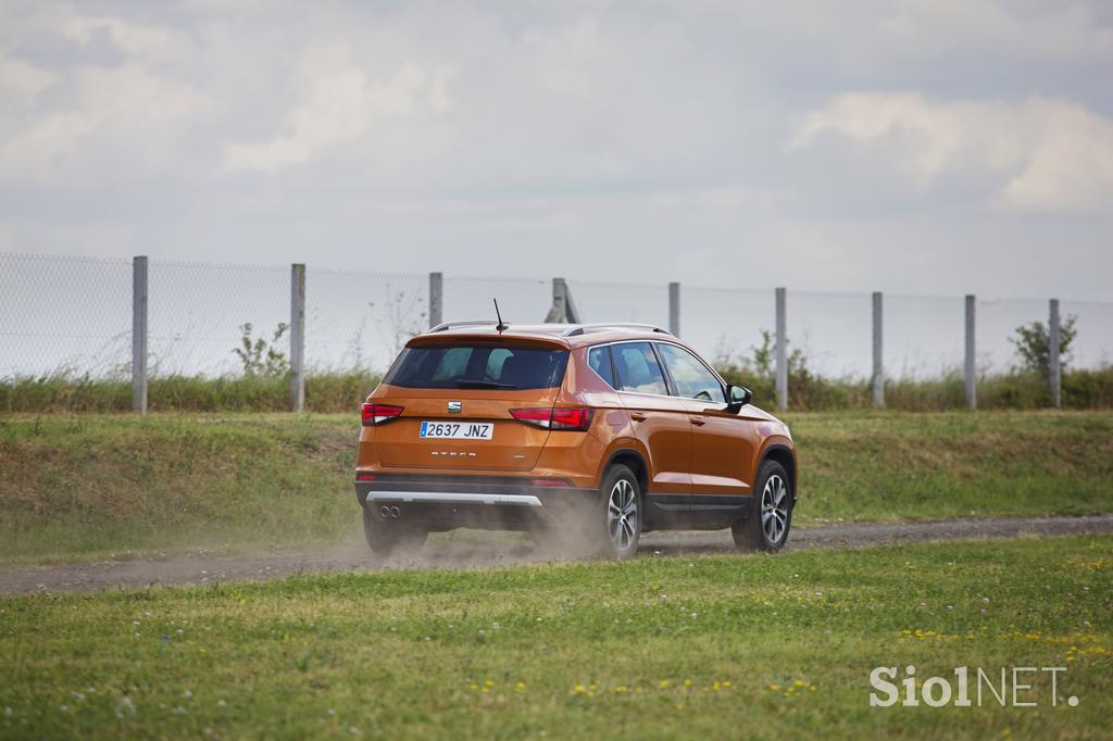 Seat ateca - terenska offroad preizkušnja